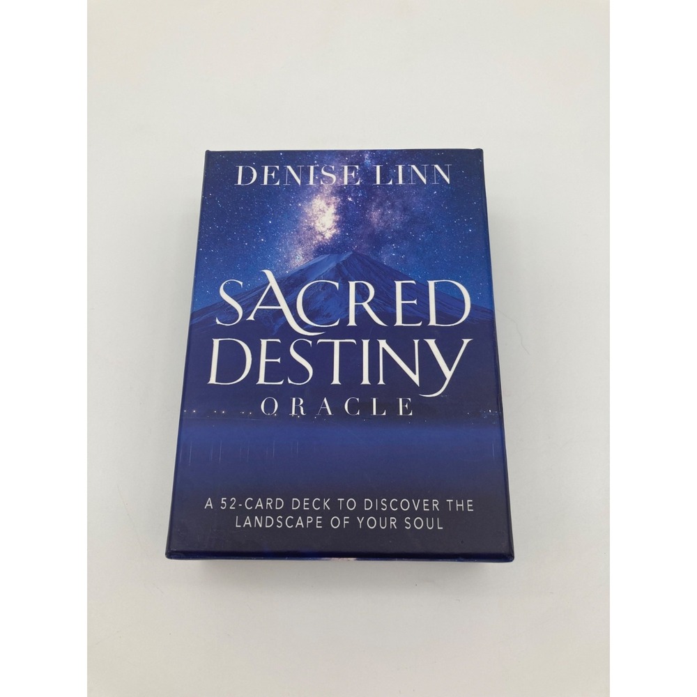 Sacred Destiny Oracle 52 Card Deck & Guidebook - Denise Linn- Complete- Tarot